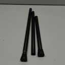 Tension Rods for Windows 28 to 48 Inch Black Curtain Rods no Drilling Tension Curtain Rod Adjustable Curtain Rods Expandable Pressure Spring Tension rod for Closet, Doorway, 1 Pc, Black