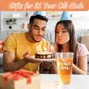 Futtumy 21st Birthday Gifts for Men,17 OZ 21 Years Later Beer Glass, 21 Year Old Birthday Gifts for Men Him Male Brother Friends Boyfriend Son Godson Grandson, Gift for Christmas Turning 21 Bday Party