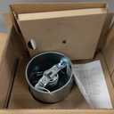 Broan-NuTone 509 Through-the-Wall Ventilation Fan White Cover, 200 CFM, 8.5 Sones, 8"