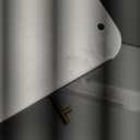 Toilet Paper Basket, Stainless Steel Toilet Tank Tray with Handle for Organizing - Toilet Paper Basket Storage for Toilet Tank, Bathroom, Kitchen Counter (Black)