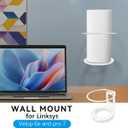 Velop Pro 6E/Pro 7 WiFi Mesh System Wall Mount, Wall Mount Holder for 6E / Pro7 Sturdy Metal Made Mount Stand Holder, Velop 6E/Pro 7 WiFi Wall Metal Mount Bracket Compatible with WiFi 7(2 Pack)