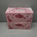 2 x Valentine's Day Gifts Party Favor 24Pcs Gifts Flowers Bouquet Botanical Building Block Sets Home Plant Decor Birthday Gifts for Adults Women Boys Girls 8-12+