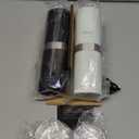 Home Hero Electric Salt and Pepper Grinder Set - Automatic Salt and Pepper Grinder Set Rechargeable. Electronic Salt and Pepper Shakers with LED Light, Electric Pepper Grinder & Salt Grinder, Set of 2 (White & Black)