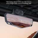 KEMIMOTO Center Rear View Mirror High-Definition Race Convex Mirror Compatible with Polaris RZR PRO XP / 4, Turbo R /4 2020 2021 2022 2023 2024 2025 2026, 2024+ RZR XP 1000# 2883763