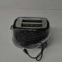 Toastmaster 2-Slice Cool Touch Toaster, black with stainless accent