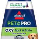 Bissell PET PRO OXY Spot & Stain Formula for Portable Carpet Cleaners, 32 oz., 2034