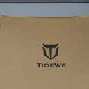 TIDEWE Rubber Boots for Men, 5.5mm Neoprene Insulated Rain Boots with Steel Shank, Waterproof Mid Calf Hunting Boots, Sturdy Rubber Work Boots for Farming Gardening Fishing (11, Black)