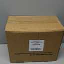 novelinks 2 Pack 1 Gallon Square Super Wide Mouth Glass Storage Jars with Airtight Glass Lids, Mason Jars with Stainless Steel Handle, Clear Glass Storage Container for Fermenting, Pickling, Canning