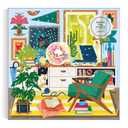 Galison Disco Life – 500 Piece Foil Jigsaw Puzzle Featuring Beautiful Artwork of Disco Ball Inspired Still Life