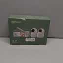 bonoch 1080p 5.5" Split Screen Baby Monitor with 2 Cameras, 7800mAh