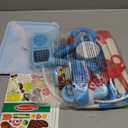 Melissa & Doug Get Well Doctor Kit, 25-Piece Toddler Doctor Play Set, Realistic Pretend Play Toys & Accessories, Preschool Toys for Girls & Boys Ages 3+