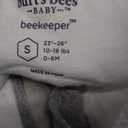 Burt's Bees Baby Baby Beekeeper Wearable Blanket, 100% Organic Cotton, Swaddle Transition Sleeping Bag, Quilted Elephants, Small