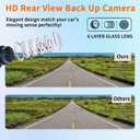 56054041AD Rear View Backup Camera Fits for 2009-2012 Dodge Ram 1500 2500 3500 Park Assist Camera Replaces 56054041AC 56054041AA 56054041AB
