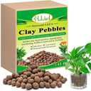 14LB Leca Balls for Indoor Plants, 4-16mm Hydro Balls for Drainage