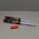 2-in-1 Light Up Swords Dual Saber(3 Color Changing Led), Fx Sound (Motion Sensitive) and Telescopic Handle for Galaxy War Fighter Warriors, Halloween Party Kid Gift, Christmas Birthday Present