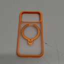 TORRAS Ostand Q3 Spin for iPhone 17 Pro Case, 360 Magnetic Stand, Fit for MagSafe, Camera Control, Built-in Kickstand, 4X Military-Grade Shockproof Slim Phone Case for iPhone 17 Pro, Cosmic Orange