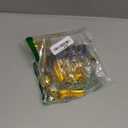 EXQUISITE Mini Spoons For Desserts - Bulk Pack Of 100 Gold Dessert  Disposable 4.5 Inch Plastic Appetizer Real Flatware Look Miniature Gold Bpa Free Food SafeSafe