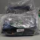 Car Trunk Organizer and Storage with Removable Leakproof Cooler Bag, 6 Removable Dividers for Custom Space, Collapsible Trunk Storage with Non Slip Bottom, Foldable Cover for SUV, Jeep, MPVs (Blue)