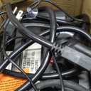 Greenhouse Heater with Digital Thermostat, 1500W Electric Outdoor Heater, Overheat Protection, Fast Heating, Waterproof for Grow Tent, Green House, Patio, Black