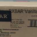 RXBAR Protein Bars, 12g Protein, Gluten Free Snacks, Vanilla Almond (6 Boxes, 30 Bars), BB Date: Aug 22 2025