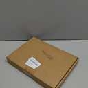 Wonderjune 4 Pcs Wooden Pegboard Shelves with Metal Pegboard Shelf Brackets Peg Board Display Storage Tray Wall Organizer Peg Board Accessories for Craft Room Home Kitchen(Brown,9.84 x 5 Inch)