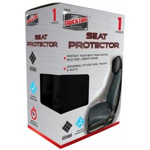 Custom Accessories Truck Tuff Heavy Duty Seat Protector - Black