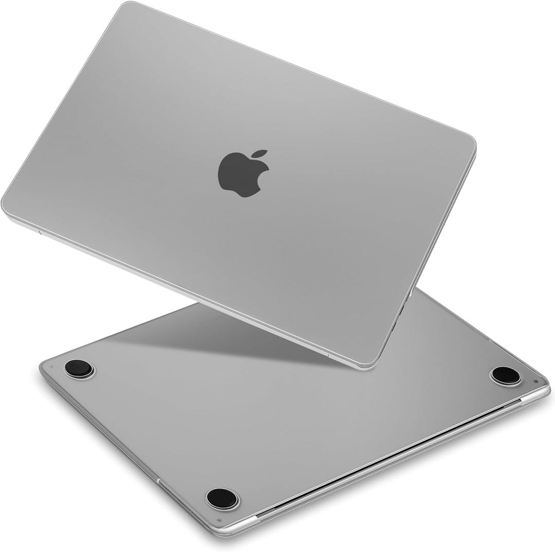 for MacBook Pro 16" M4/M3/M2/M1 Case 2024 2023 2021 Model A3403/A3186/A2991/A2485/A2780, Hard Shell Laptop Case with Keyboard Cover & Trackpad Protector & Webcam Cover, Space Grey