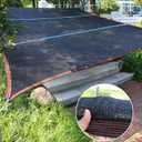 90% Shade Cloth for Garden, 10 x 20 FT 2025 New Update Sun Shade Netting, Design with Reinforcement Strips and Tie Rope, Tear Resistant Shade Cloth for Plants, Pool Cover, Patio