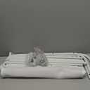 10 Tier Shoe rack Hanging Shoe Storage the door shoe rack for Closet Pantry Over The Door Shoe Organizer Wall Floating Shelves (White, 10 Tier)