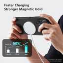 Nillkin for Samsung Galaxy Z Fold 7 Magnetic Case with Separate Screen Protector, [Compatible with MagSafe][Hinge Protection] Frosted Texture Slim Fit Protective Phone Case for Galaxy Z Fold 7 Black