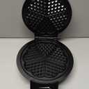 Mueller Heart 5 Waffle Maker, Norwegian Waffle Iron, Adjustable Browning Control & Nonstick, Cool Touch Handle, Easy to Clean, Small Kitchen Appliances