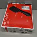 REVLON One-Step Hair Dryer and Styler, All-in-One Detangling and Straightener Brush for Salon-Quality Smooth, Straight Hair, More Shine and Less Frizz, Black (1 Count (Pack of 1))