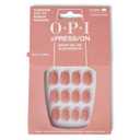 OPI xPRESS/ON Press on Nails | Short Round Classic, Long Almond & Coffin Shape Press-On Professional Nail Art Kit (Somewhere Over the Rainbow Mountains | Soft Neutral Pink)