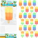 24 Sets End of Year Student Gifts from Teacher Ice Cream Sidewalk Chalk with Inspirational Cards Ice Cream Party Favors Classroom Rewards Last Day of School Gifts from Teacher Exchange Prize
