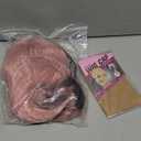 ENTRANCED STYLES Pink Wig for Women Long Straight Wigs with Bangs Light Pink Wigs for Hallween Cosplay Pastel Hair for Grils Charming Synthetic Colorful Cosplay Hairs for Party Daily Wear 22Inch