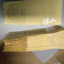 500 Pack Coin Envelopes 3 1/8x4 5/8" Brown Kraft Payroll Money
