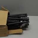 Heavy-Duty 2-Tier Folding Shopping Cart with Wheels - Double-Layer Waterproof Grocery & Utility Wagon, Portable Design for Laundry, Storage and Transport, 150LB Capacity (Medium)