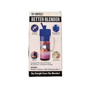 Hy-Impact Better Blender - Personal with handle and straw - 16oz. USB