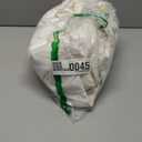 Simple&Opulence 100% Linen Throw Blanket 55x75 inches, Farmhouse Boho Tassel Blanket for Couch, Bed, Sofa, Breathable Natural Cozy Décor, White ﻿