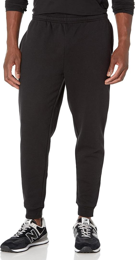 Fleece Jogger Pant (Large, Black)