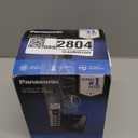 Panasonic Cordless Phone with Advanced Call Block, Bilingual Caller ID, Easy to Read Large High-Contrast Display, Expandable System with 1 Handset, KX-TGD810B (Black)