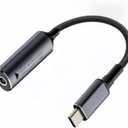 140W DC4530 to PD USB C Cable DC 4.5mm x 3.0mm Female(4.5 x 0.6mm) Input to Type C Male Power Charging Cable, for HP for Dell round port power adapter to charge Phones, Tablets, Laptops with usb c ports