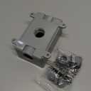 BELL PSB37550GY Single-Gang Weatherproof Three 1/2 in. or 3/4 in. Threaded Outlets, 2 in, Gray