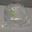 Flexzion Microwave Plate Covers Set of 5 - BPA-Free Microwave Cover with Adjustable Steam Vent, Dishwasher Safe Microwave Splatter Cover, Transparent Plastic Food Covers for Microwave Cooking