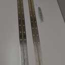 2 Pack Heavy Duty Piano Hinge 36 Inch x 2 Inch Width, 0.047'' Thick Stainless Steel Continuous & Piano Hinge for Cabinet, Door, Toolbox, Wooden Box, Metal Plate, Furniture, Industrial Project