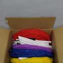 YOTNUS 5 Pack Large Lighted Outdoor Christmas Bulb Decorations, 2.3FT Pop Up Collapsible Yard Decor with 40 LED Lights Each, Weatherproof, Suitable for Christmas Lawn, Yard, and Garden Decorations