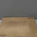 MEETION Wave Ergonomic Keyboard and Mouse Wireless, USB/Bluetooth Wave Ergo Keyboard with Wrist Rest, 4 DPI Adjustable Swing Wheel Silent Wireless Mouse Rechargeable for Windows/Mac/Android Director-D