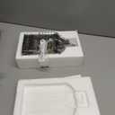 Christmas Snow Globe Lantern Water Glittering Churches & Holy Family with Music& Timer, USB Lined/Battery Operated Lighted Lantern for Christmas Festival Decoration Gifts