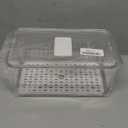 SANNO Vegetable Fruit Containers Fridge Containers,Freezer Produce Saver Produce Saver Containers for Refrigerator, Containers Produce Saver Produce