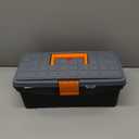 Kids Tool Set  Zealous 48 pcs Toddler Tool Set with Tool Box & Electronic Toy Drill, Pretend Play Kids Toys, Toy Construction Tools for Kids Ages 3,4,5,6,7,8 Years Old (A-Orange)